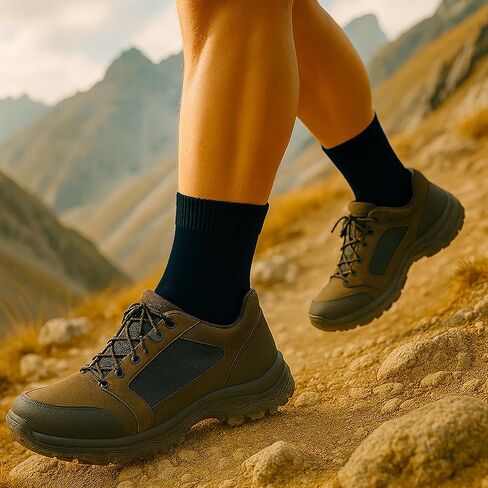 Kaiera - Trek Light – 3-Pack Lightweight Merino Wool Hiking Socks, Made in Italy, Breathable, Ultra Comfortable & Soft in Saudi Arabia