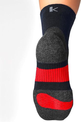 Kaiera - Trek Light – 3-Pack Lightweight Merino Wool Hiking Socks, Made in Italy, Breathable, Ultra Comfortable & Soft in Saudi Arabia