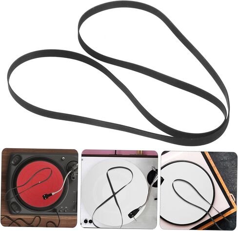 Veemoon 40cm Turntable Belt Replacement Rubber Phonograph Record Player Belt for Record Player in Saudi Arabia