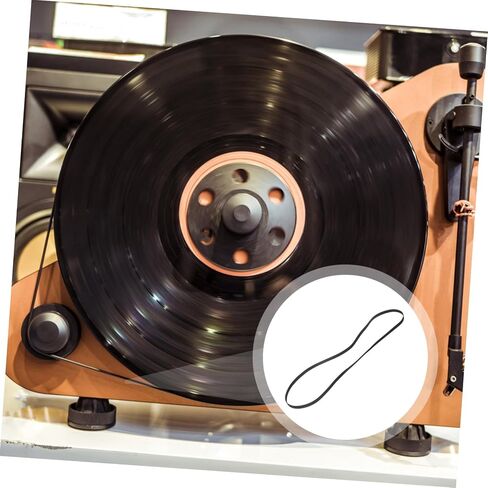 Veemoon 40cm Turntable Belt Replacement Rubber Phonograph Record Player Belt for Record Player in Saudi Arabia