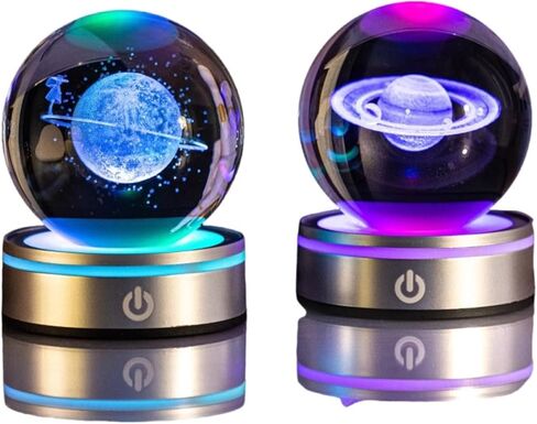 Luminous Crystal Ball Decoration in Saudi Arabia