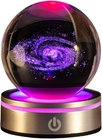 Luminous Crystal Ball Decoration in Saudi Arabia
