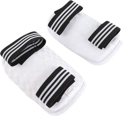 Forearm Guard Protectors, Durable PU Leather Martial Arts Training Gear with Breathable Lining and Elbow Guard Support in Saudi Arabia