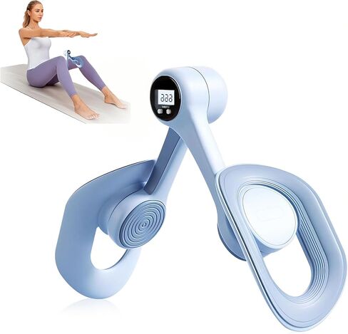 Thigh Master for Women, Resistance Pelvic Floor Exercise Devices with Soft Pads, Adjustable Inner Thigh Exerciser Trainer for Home Indoor, Kegel Exercise in Saudi Arabia