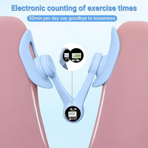 Thigh Master for Women, Resistance Pelvic Floor Exercise Devices with Soft Pads, Adjustable Inner Thigh Exerciser Trainer for Home Indoor, Kegel Exercise in Saudi Arabia