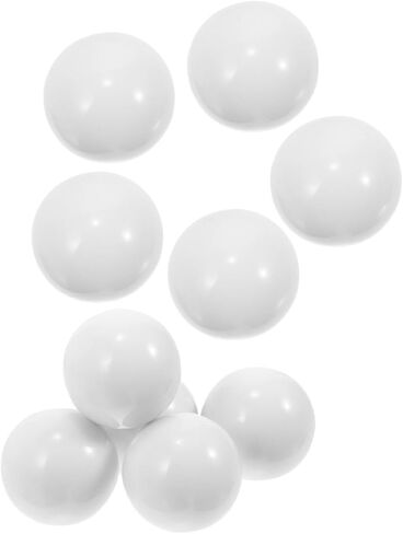 UPKOCH 10pcs Roulette Wheel Balls White Acrylic Beads for Turntables Roulette Game Table Supplies for Parties and Group Entertainment in Saudi Arabia