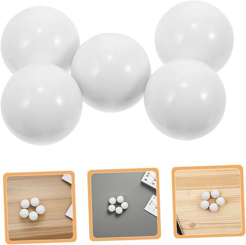 UPKOCH 10pcs Roulette Wheel Balls White Acrylic Beads for Turntables Roulette Game Table Supplies for Parties and Group Entertainment in Saudi Arabia