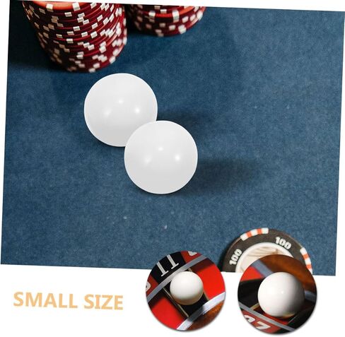 Vaguelly Roulette Wheel Beads Precision Balls for Table Game Enhance Excitement Engagement Easy to Install in Kuwait