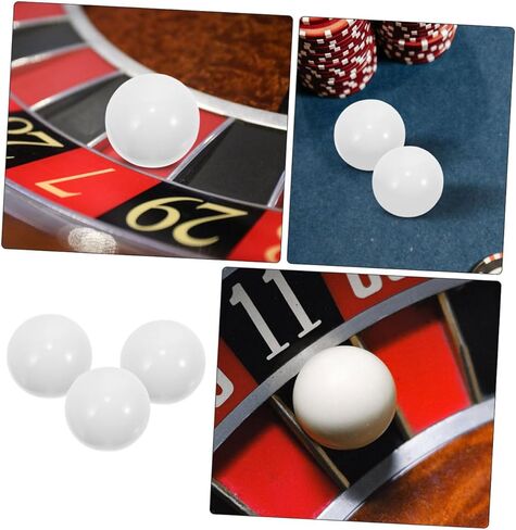 Vaguelly Roulette Wheel Beads Precision Balls for Table Game Enhance Excitement Engagement Easy to Install in Kuwait