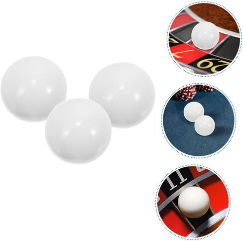 Vaguelly Roulette Wheel Beads Precision Balls for Table Game Enhance Excitement Engagement Easy to Install in Kuwait