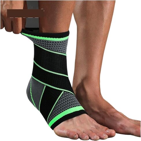 1 PC Sports Ankle Brace Compression Strap Sleeves Support Weave(6,M) in Saudi Arabia
