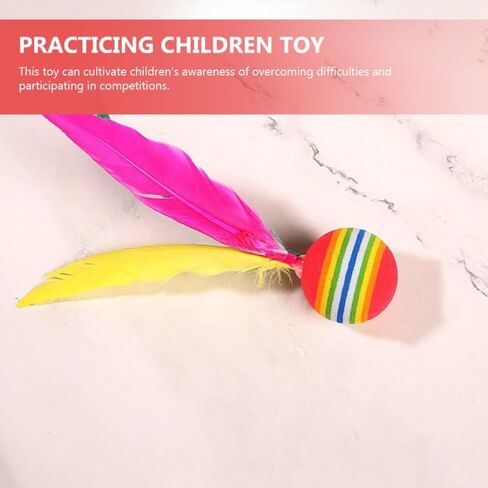 6pcs Led Birdies Badminton Toy Set Nylon Glow in The Dark Light Up Birdie Balls for Boys and Girls for Outdoor Indoor Sports in Kuwait