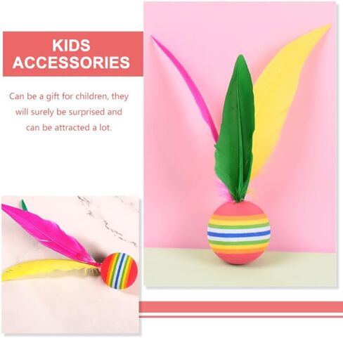 6pcs Led Birdies Badminton Toy Set Nylon Glow in The Dark Light Up Birdie Balls for Boys and Girls for Outdoor Indoor Sports in Kuwait