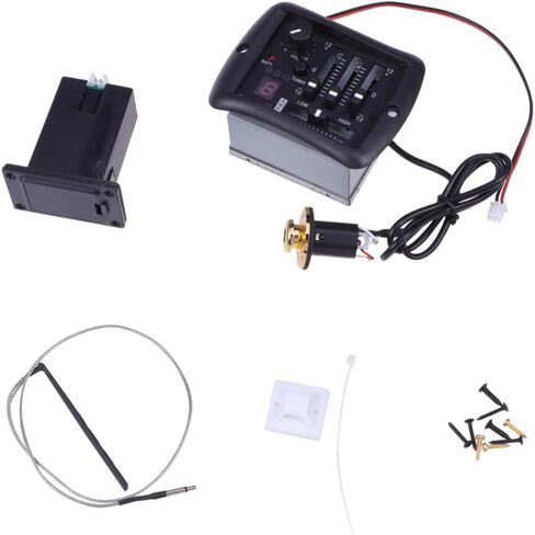 Band Eq Guitar Preamp System with Volume Control Acoustic Electric Guitar Pickup Equalizer for Enhanced Tone and Versatile Performance in Saudi Arabia