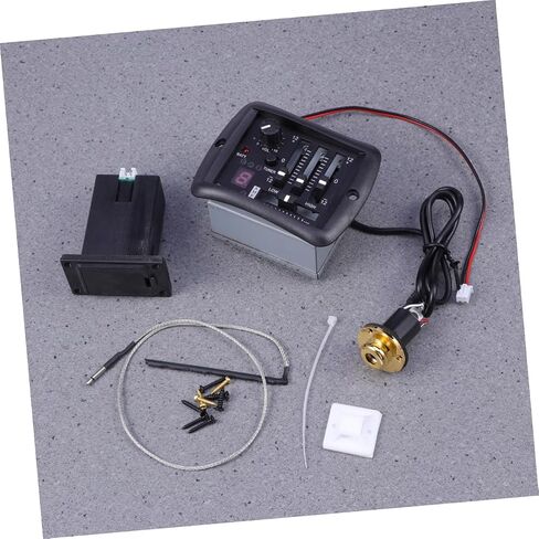 Band Eq Guitar Preamp System with Volume Control Acoustic Electric Guitar Pickup Equalizer for Enhanced Tone and Versatile Performance in Saudi Arabia