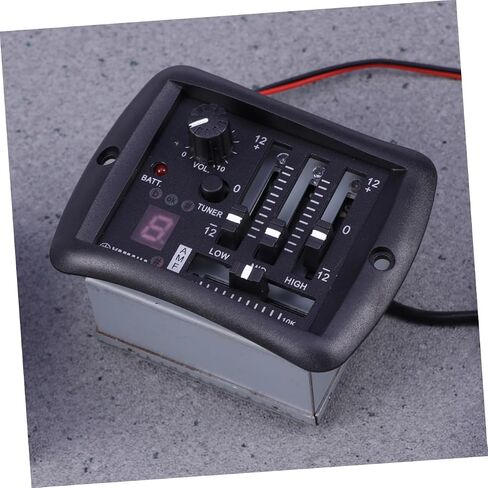 Band Eq Guitar Preamp System with Volume Control Acoustic Electric Guitar Pickup Equalizer for Enhanced Tone and Versatile Performance in Saudi Arabia
