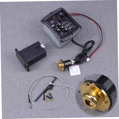 Band Eq Guitar Preamp System with Volume Control Acoustic Electric Guitar Pickup Equalizer for Enhanced Tone and Versatile Performance in Saudi Arabia