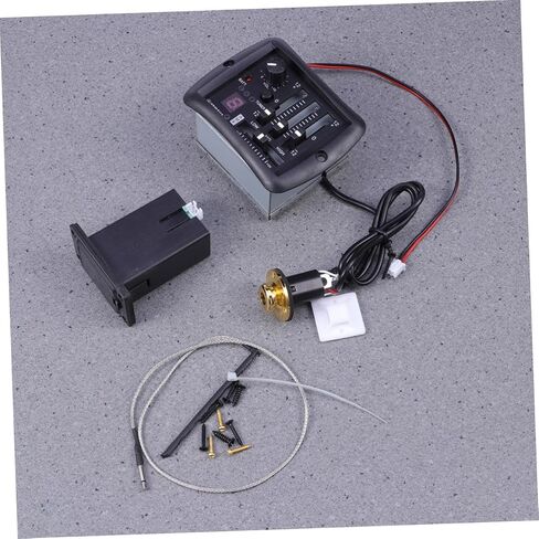 Band Eq Guitar Preamp System with Volume Control Acoustic Electric Guitar Pickup Equalizer for Enhanced Tone and Versatile Performance in Saudi Arabia