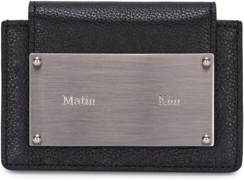 Matin Kim, Accordion Wallet, Credit Card Holder for Men and Women, Black in Saudi Arabia