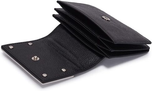 Matin Kim, Accordion Wallet, Credit Card Holder for Men and Women, Black in Saudi Arabia