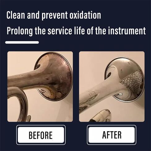 Brass Instrument Maintenance Cleaner for Trumpet Saxophone Horn Care Kit Key Oil Leather Pad Oil Polish and Cleaner for All Brass Instrument in Saudi Arabia