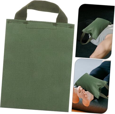 OUNONA 2Kg Weighted Sandbag with Handle for Yoga and Fitness Fillable Exercise Bag for Strength Training Dance and Muscle Balance Improvement in Saudi Arabia