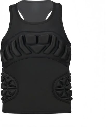 Topeter Kids Chest Protector Vest with Rib Guards for Boys & Girls, Youth Padded Compression Shirt for Football, Baseball in Saudi Arabia