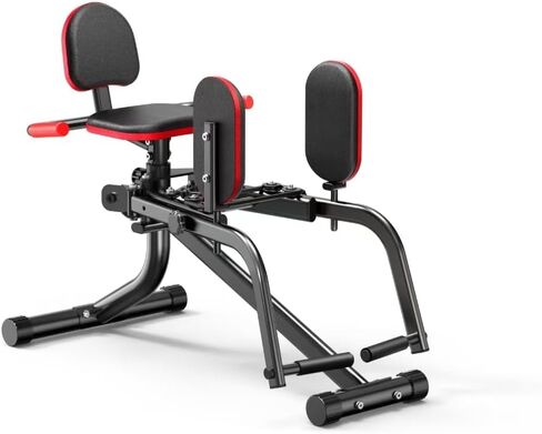 2 in 1 Hip Abductor Adductor Machine for Home Gym, 6-Level Thigh & Glute Workout Equipment for Toned Inner/Outer Thighs & Lifted Booty, Compact Leg Exercise Machine for Women & Men in Saudi Arabia