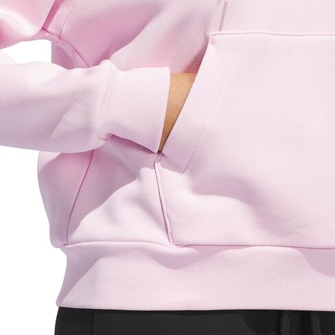 adidas Women's Seasonal Essentials Ruffled Big Logo Graphic Hoodie in Kuwait