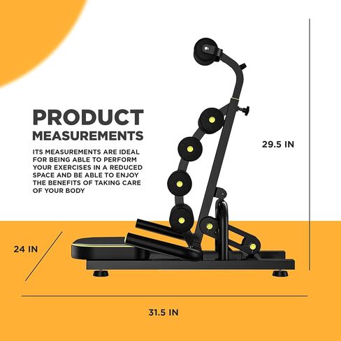 Mini Inversion Table and Adjustable Breathable Back Support Belt, Portable Inversion Table, Lumbar Decompression Table, Yoga Inversion Stool .330 lbs Weight Capacity, Compact Foldable Back Stretcher in Saudi Arabia