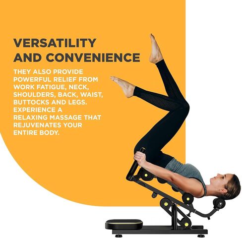 Mini Inversion Table and Adjustable Breathable Back Support Belt, Portable Inversion Table, Lumbar Decompression Table, Yoga Inversion Stool .330 lbs Weight Capacity, Compact Foldable Back Stretcher in Saudi Arabia