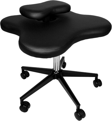 Topay Cross-Legged kneeing Chair for Yoga Lovers, Fitness Fanatics and Those with Back or Leg Pains (Orange) in Saudi Arabia