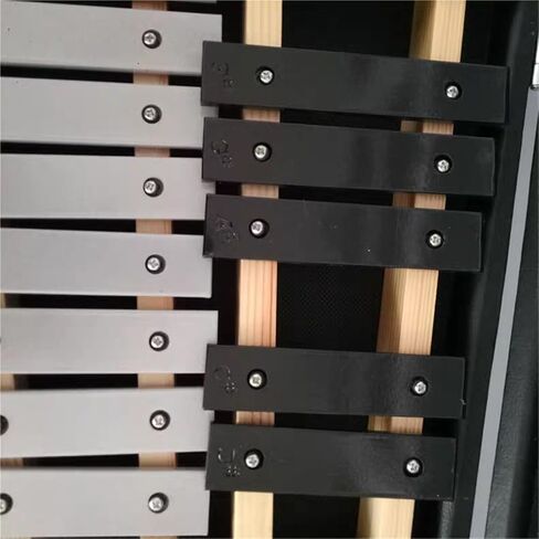 Glockenspiel, 25 Note Aluminum Xylophone, Percussion Instrument With Drumsticks in Saudi Arabia
