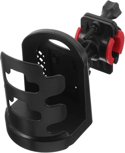 SUPVOX Adjustable Microphone Stand Drink Holder with Rotation Cup and Water Bottle Holder Clamp for Live Streaming Music Practice and Cycling Use in Kuwait