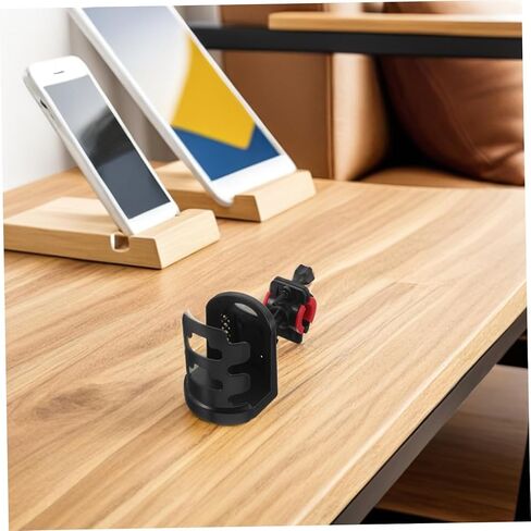 SUPVOX Adjustable Microphone Stand Drink Holder with Rotation Cup and Water Bottle Holder Clamp for Live Streaming Music Practice and Cycling Use in Kuwait