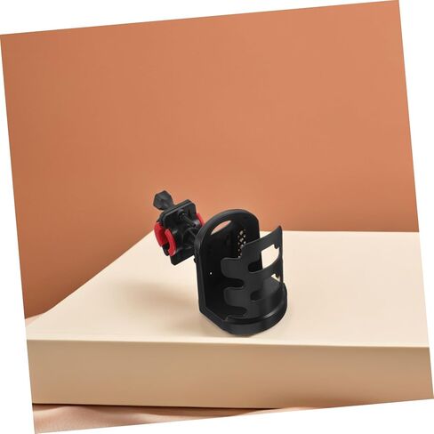 SUPVOX Adjustable Microphone Stand Drink Holder with Rotation Cup and Water Bottle Holder Clamp for Live Streaming Music Practice and Cycling Use in Kuwait