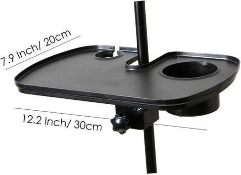 Adjustable Microphone Stand Tray Clamp Multi-Functional Mic Rack Holder for Live Broadcasts and Karaoke Sound Card Shelf Compatible Microphones in Saudi Arabia