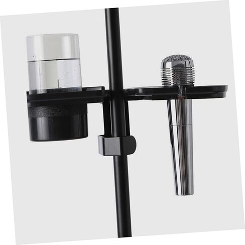 Adjustable Microphone Stand Tray Clamp Multi-Functional Mic Rack Holder for Live Broadcasts and Karaoke Sound Card Shelf Compatible Microphones in Saudi Arabia