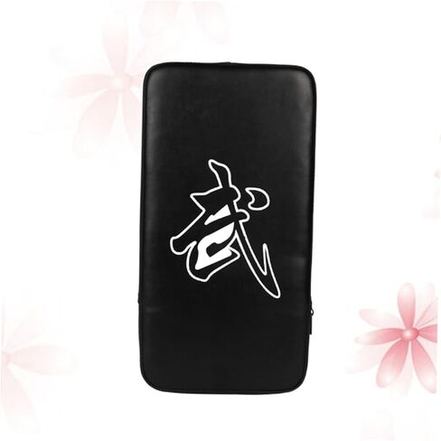 SUPVOX Durable PU Leather Taekwondo Kick Pad for Training Martial Arts Sparring Target Protective Shield for Beginners Kickboxing and Karate Practice Equipment Black in Saudi Arabia