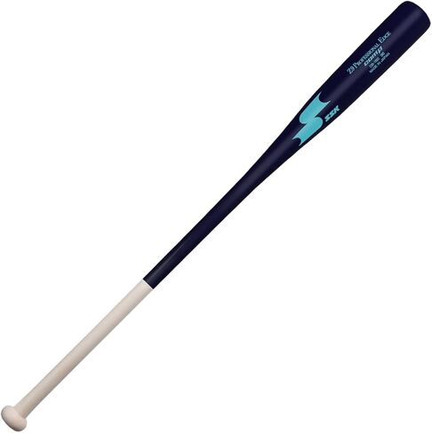 SSK Z9 Professional Edge Comp Coaches Wood Fungo Bat 33 بوصة 35 بوصة 37 بوصة - البيسبول والكرة اللينة - أكثر من 22 لونًا - ضمان 60 يومًا (33 بوصة، طبيعي/كحلي/أزرق مخضر) in Saudi Arabia