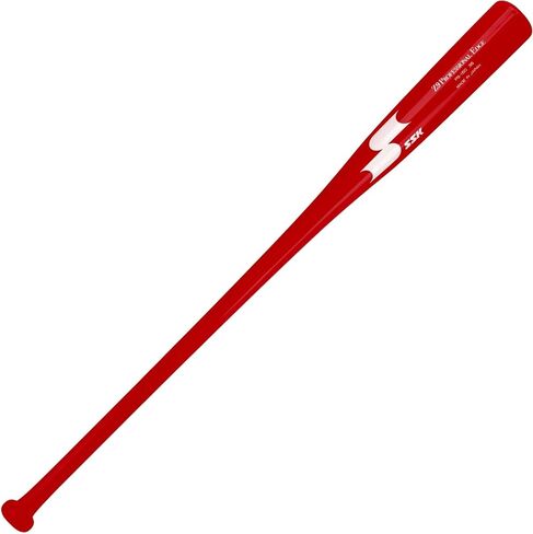 SSK Z9 Professional Edge Coaches Wood Fungo Bat 33 بوصة 35 بوصة 37 بوصة - البيسبول والكرة اللينة - ضمان 60 يومًا (أحمر/أحمر/أبيض، 33 بوصة) in Saudi Arabia
