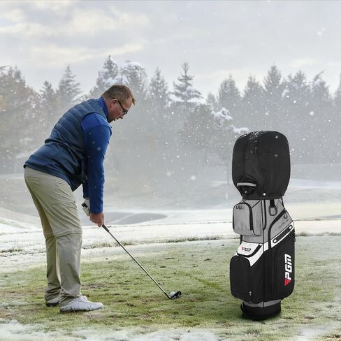 NUOBESTY Golf Cart Bag for Men - 14 Way Organizer Divider with Multiple Pockets - Waterproof Golf Club Bag for Cart Use Outdoor Equipment in Saudi Arabia