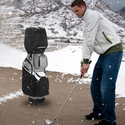 NUOBESTY Golf Cart Bag for Men - 14 Way Organizer Divider with Multiple Pockets - Waterproof Golf Club Bag for Cart Use Outdoor Equipment in Saudi Arabia