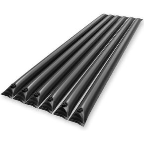 Pool Cover Weights Inground 8FT Water Tubes Cold-Resistant 0.7mm Leakproof Construction,Twist-Cap Water Bags for Secure Fit - Swimming Pool Water Bags for Winter Water Weights Black 12 Pack in Saudi Arabia