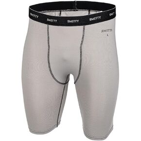 Smitty | BBS-415 | Grey | Compression Shorts w/Cup Pocket | Polyester Spandex in Saudi Arabia