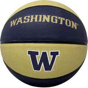 Rawlings NCAA Washington Huskies Crossover Full Size Basketball, One Size, Team Colors in Saudi Arabia