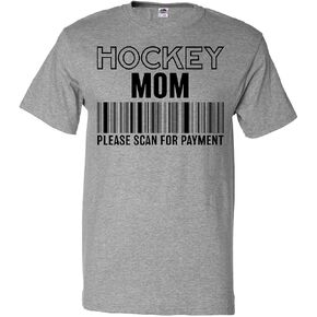 inktastic Hockey Mom- Please Scan Barcode- Funny Adult T-Shirt in Saudi Arabia