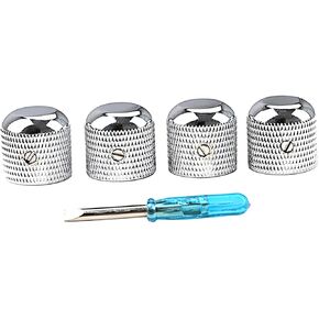 DECHOUS 3 Sets Bass Guitar Volume Knobs Metal Guitar Potentiometer Knobs Volume Amplifier in Kuwait