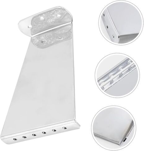 VICASKY 6-string Jazz Guitar Tailpiece Guitar Tailpiece Short Acoustic Bridge Resonator in Saudi Arabia
