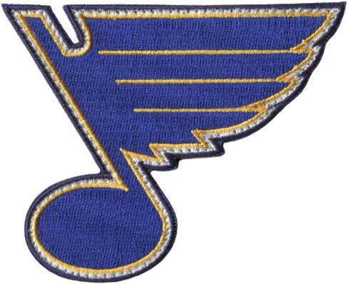Official Licensed St. Louis Blues NHL Team Hook Patch (Small) (V elcro Patch - NOT Iron On) (License Reseller) - by HEDiGEAR in Saudi Arabia